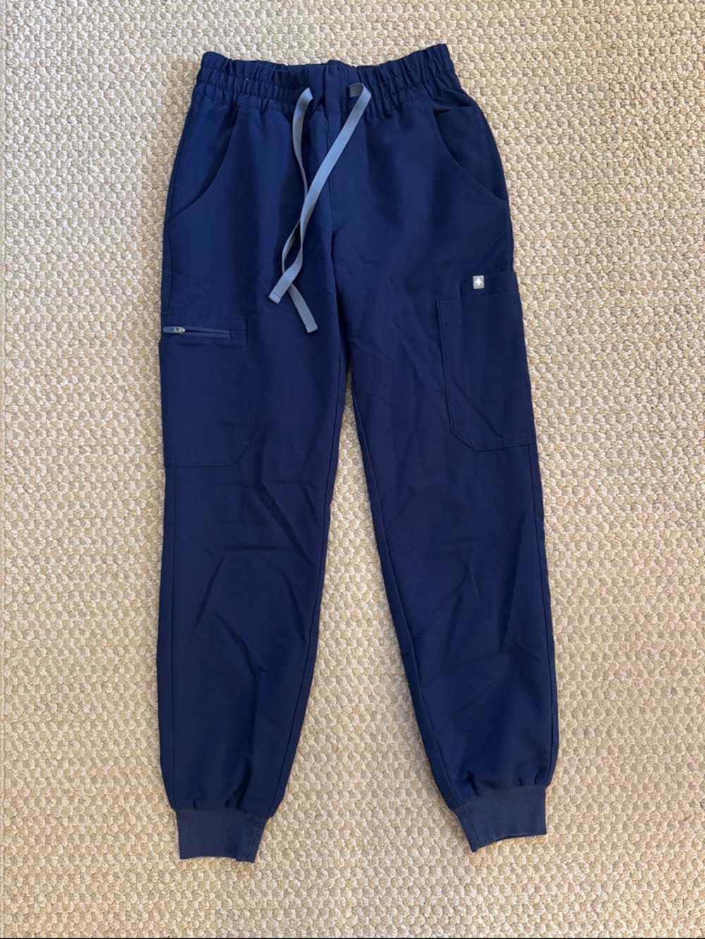 Figs Women's Navy Jogger Scrub Pants